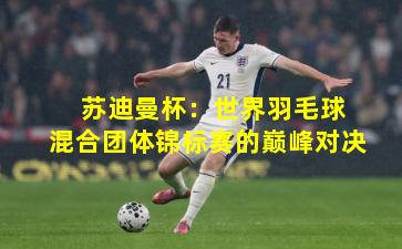  苏迪曼杯：世界羽毛球混合团体锦标赛的巅峰对决