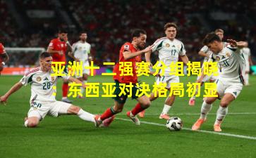 亚洲十二强赛分组揭晓：东西亚对决格局初显